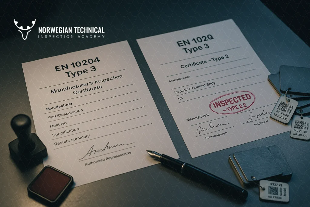 EN 10204 3.1 vs 3.2: Certificate Differences, Use Cases & Checklist