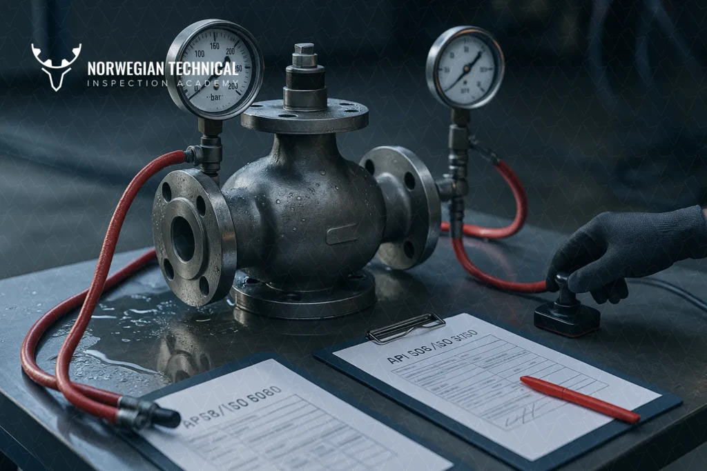 Hydrostatic vs Seat Leak Tests — Detailed Procedures & Acceptance Criteria (API 598, ISO 5208)