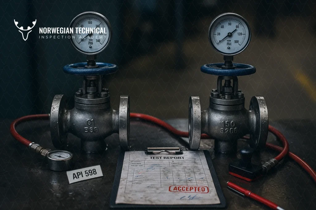 API 598 vs ISO 5208: Valve Testing Acceptance — Comparison Guide