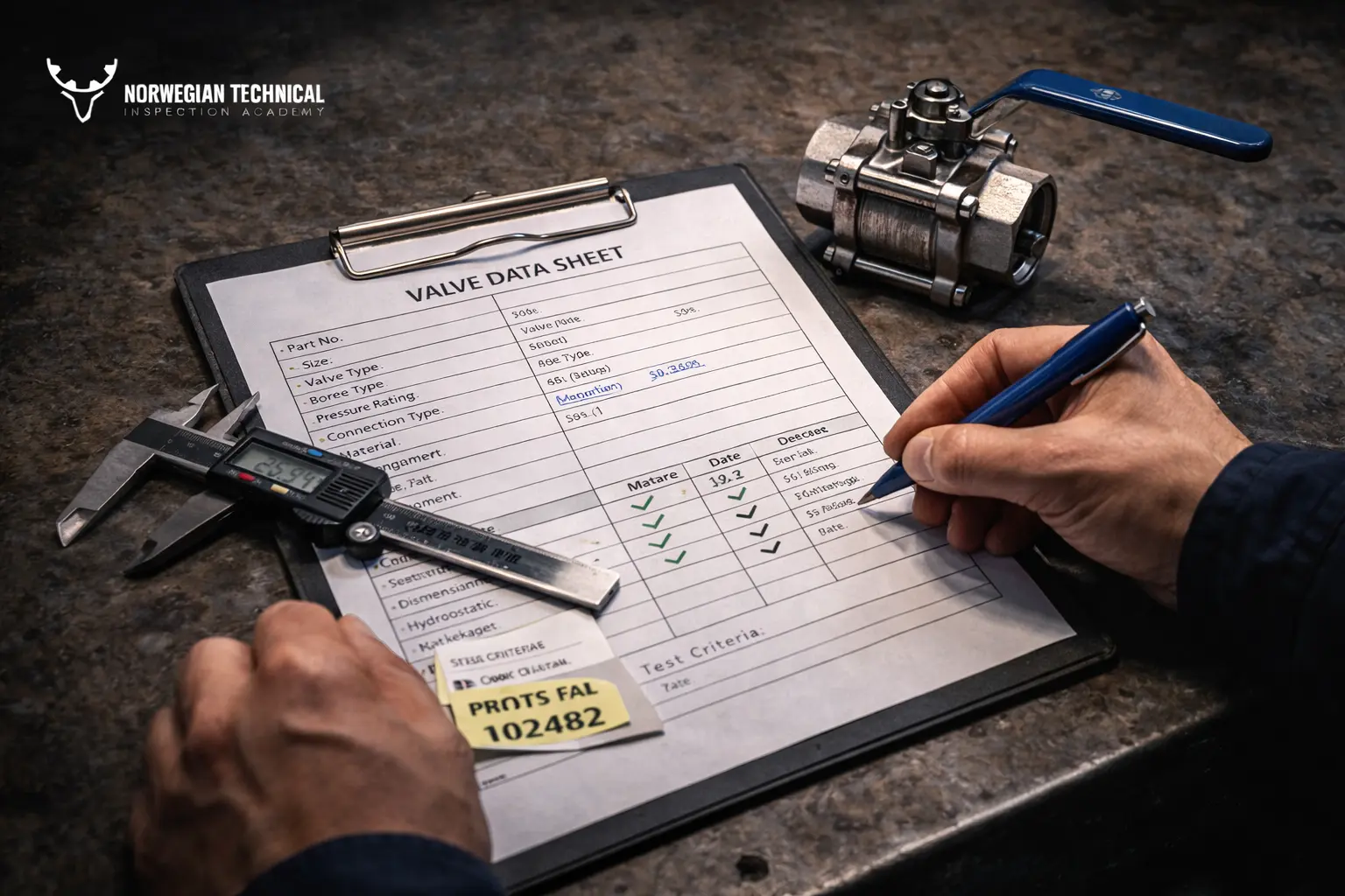 Valve Data Sheet Template: Fields, Examples & How to Use It