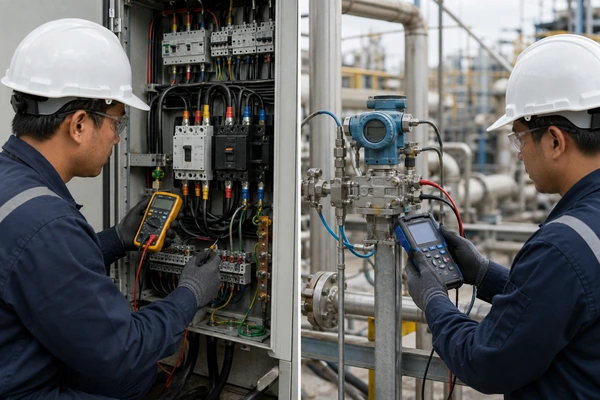 Electrical vs Instrumentation Inspection: Scope, Tests and Records